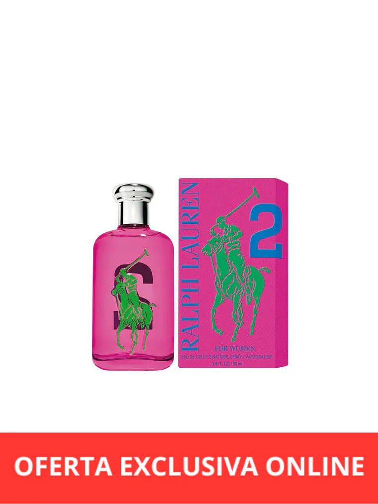 Ralph Lauren Big Pony 2 Pink EDT Mujer 100 Ml 1
