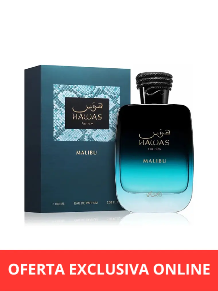 Rasasi Hawas Malibu EDP 100 ML (Le Beau Le Parfum) 1