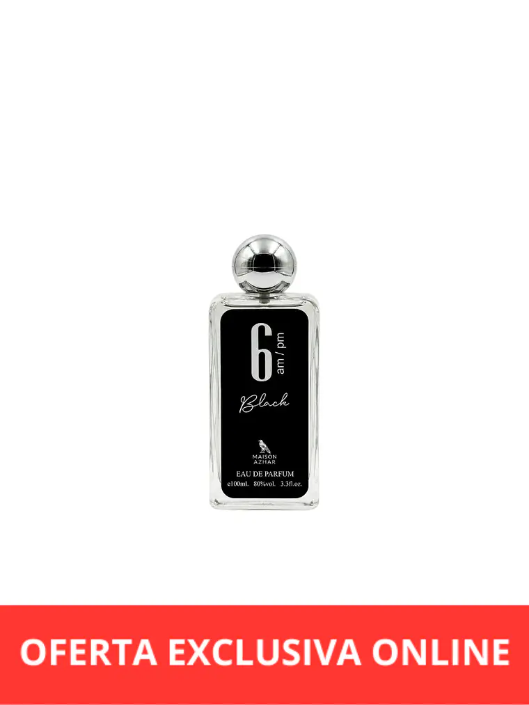 Maison Azhar 6 Am Pm Black 100 ML EDP  1