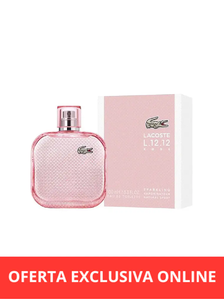 Lacoste L.12.12 Rose Sparkling Edt 100Ml Mujer 1