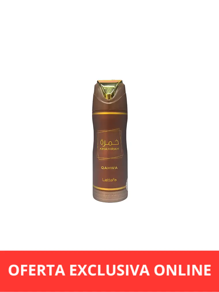 Lattafa Khamrah Qahwa Desodorante 200 ml 1