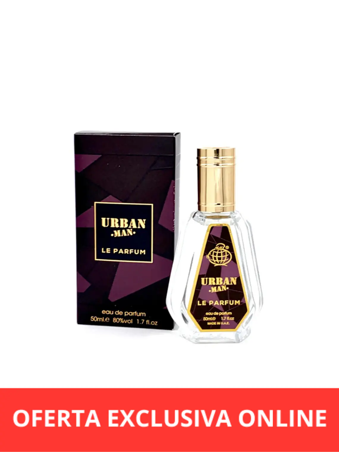 Fragrance World Urban Man Le Parfum EDP 50 ml 1