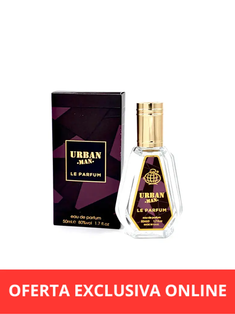 Fragrance World Urban Man Le Parfum EDP 50 ml 1