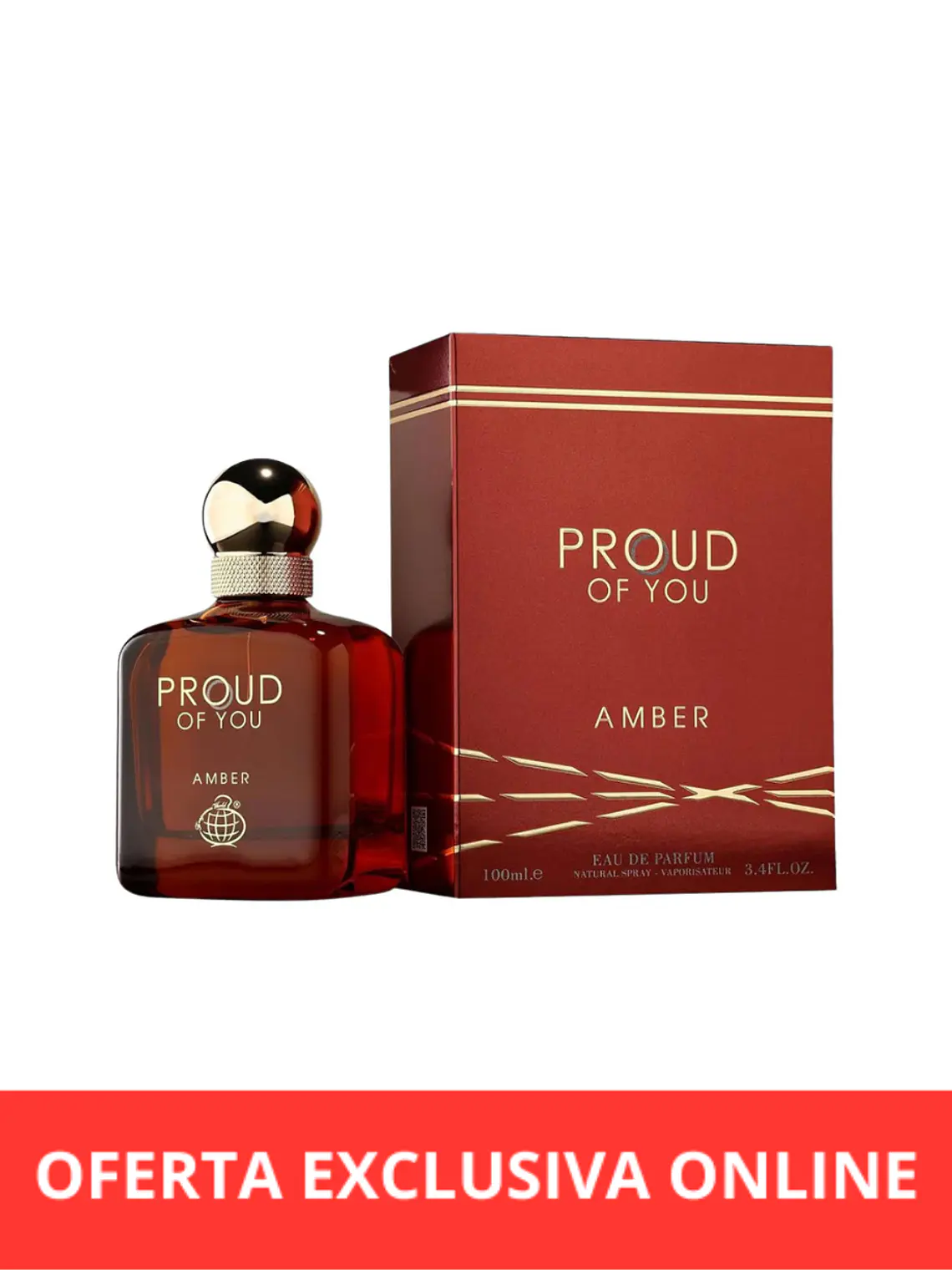 Perfume Fragrance World Proud Of You Amber Edp 100Ml Unisex 1