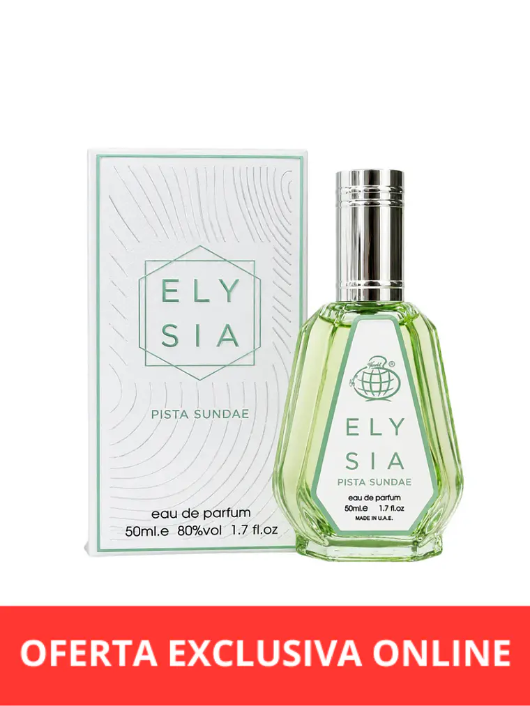 Perfume ELYSIA Pista Sundae EDP 50 ml Fragrance World 1