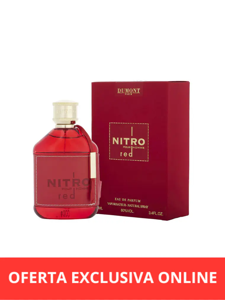 Nitro Red EDP 100 ML Man - Dumont - (Inspirado en Invictus de Paco Rabanne). 1