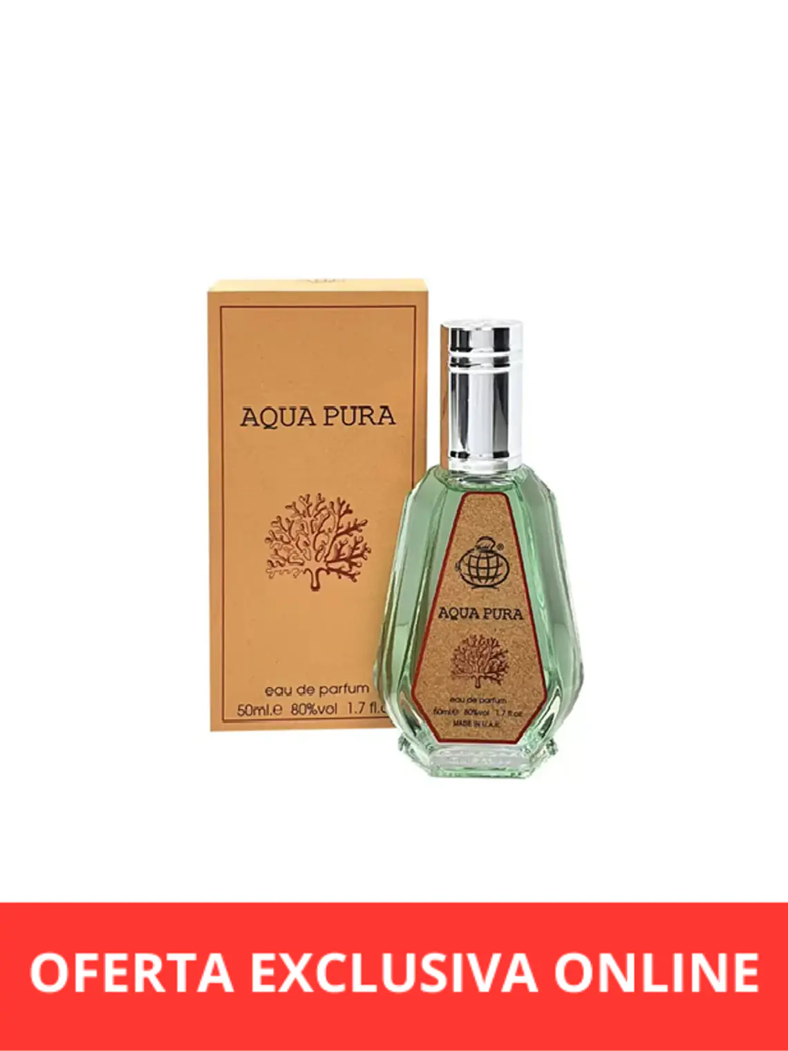 Fragrance World Aqua Pura Edp 50ml Unisex 1