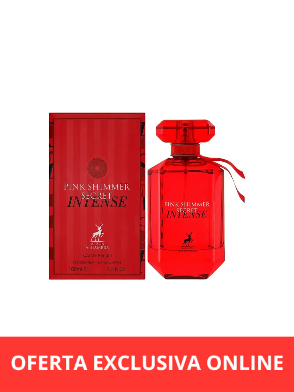 Pink Shimmer Secret Intense Maison Alhambra EDP 100 ML  1
