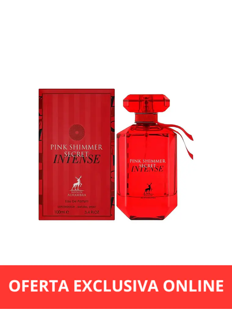 Pink Shimmer Secret Intense Maison Alhambra EDP 100 ML  1
