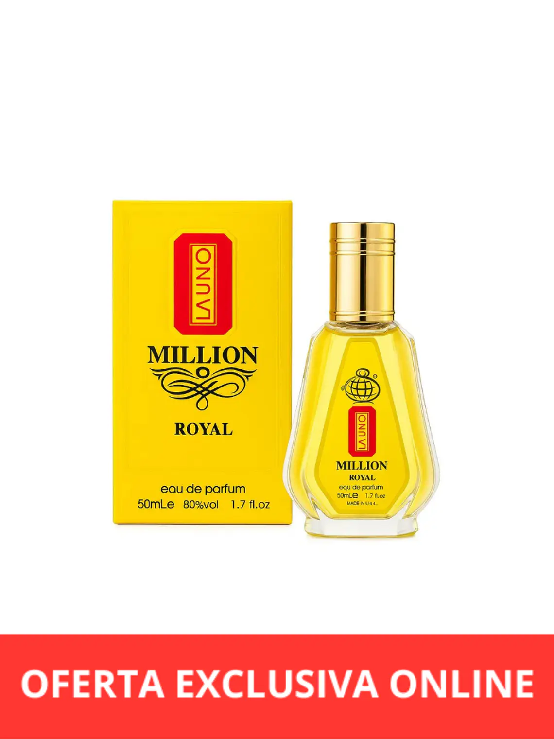 Perfume La Uno Million Royal EDP 50 ml Fragrance World 1