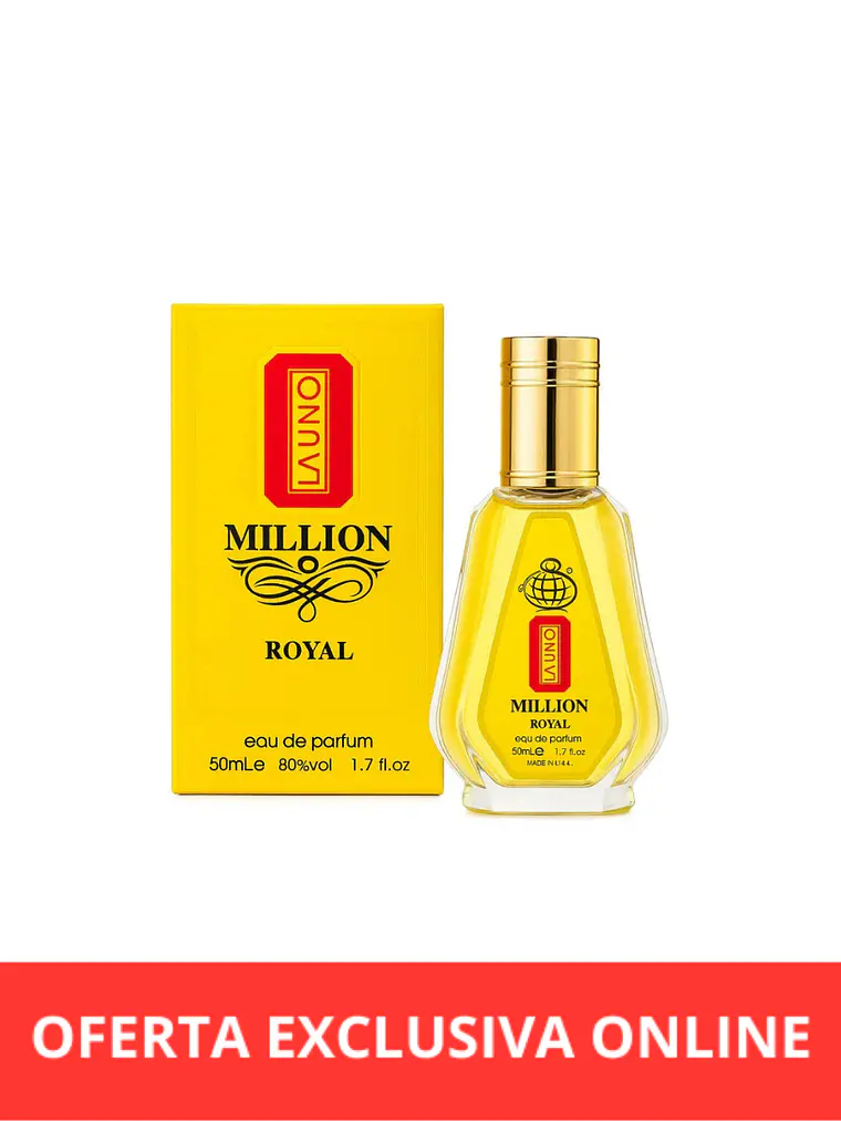 Perfume La Uno Million Royal EDP 50 ml Fragrance World 1