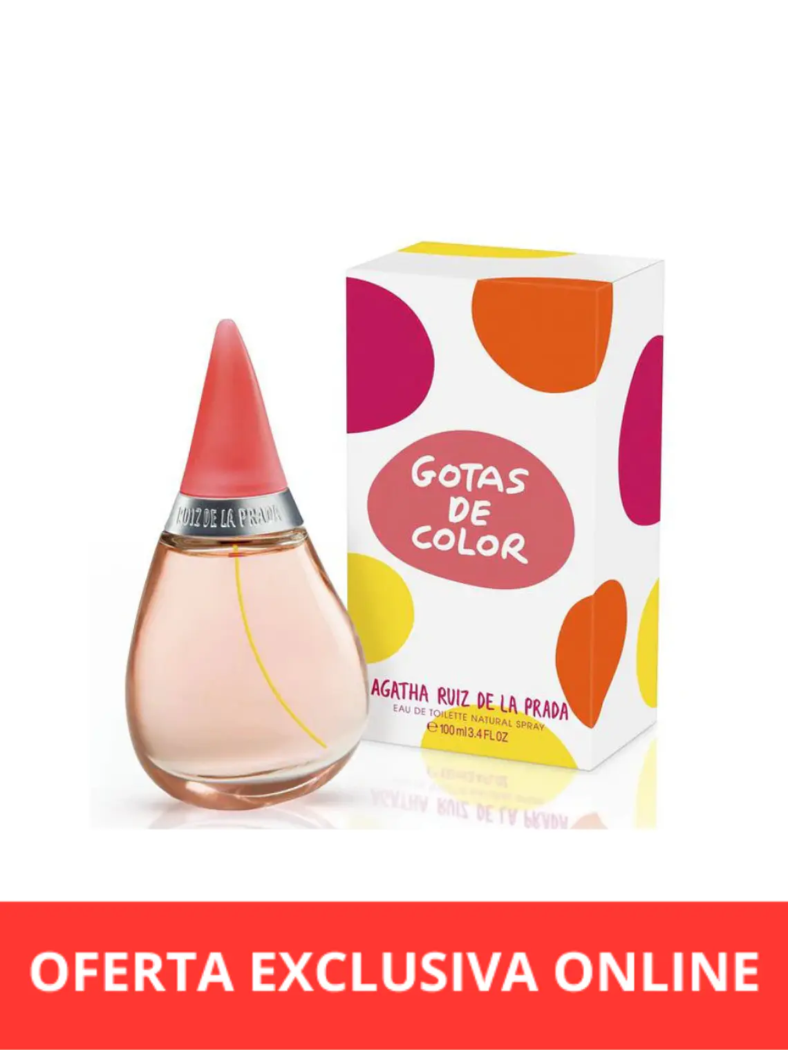 Perfume Agatha Ruiz De La Prada Gotas De Color Edt 100ml 1