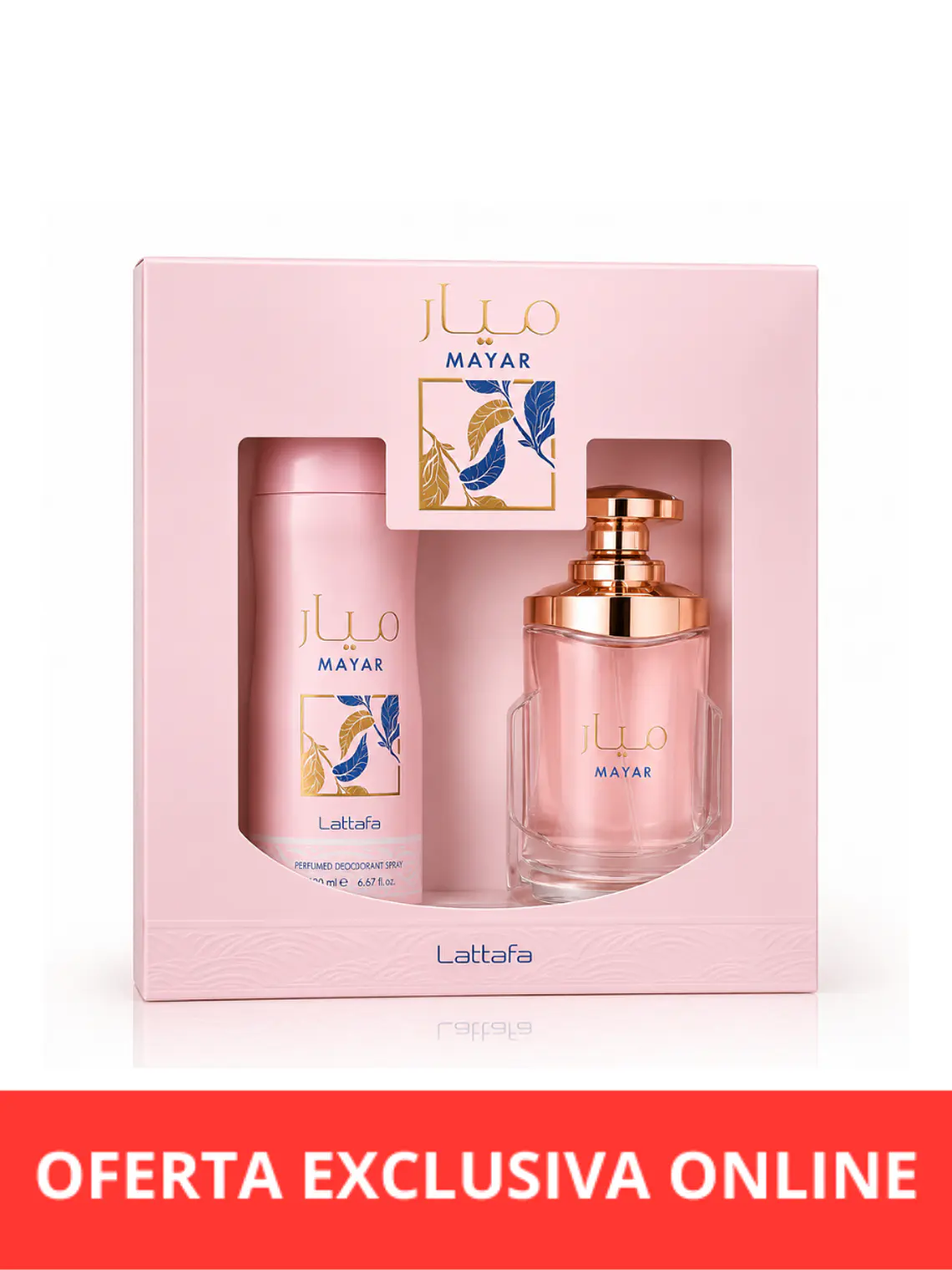 Set Lattafa Mayar – Eau de Parfum 100ml + Body Spray 200ml 1