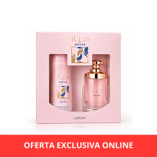 Set Lattafa Mayar – Eau de Parfum 100ml + Body Spray 200ml