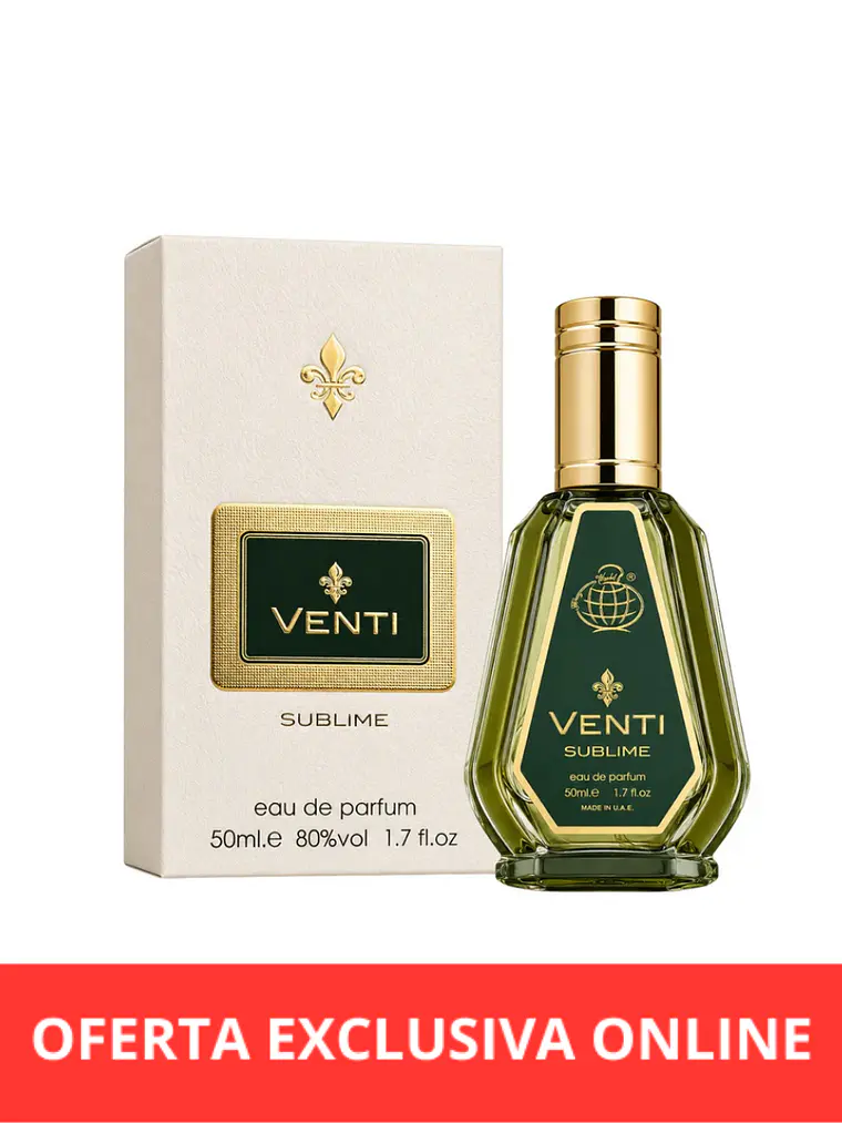 Fragrance World Venti Sublime EDP 50Ml 1