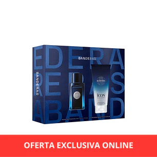Estuche Antonio Banderas The Icon EDT 50 ml + After Shave Balm 75 ml Hombre