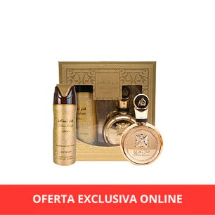 PERFUME LATTAFA FAKHAR EXTRAIT MUJER EDP 100 ML / PERFUME SPRAY 200 ML ESTUCHE
