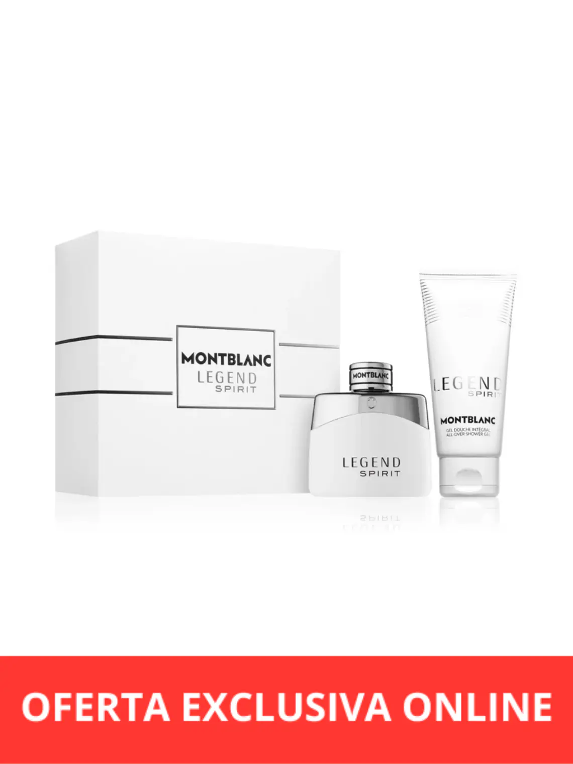Set Perfume Legend Spirit EDT 50 ml + Gel Ducha Integral 100 ml Montblanc 1
