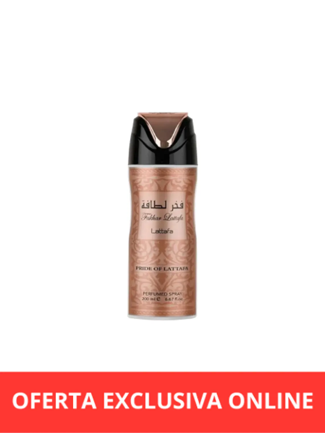 Lattafa Fakhar Rose Body Spray EDP 200 ML 1