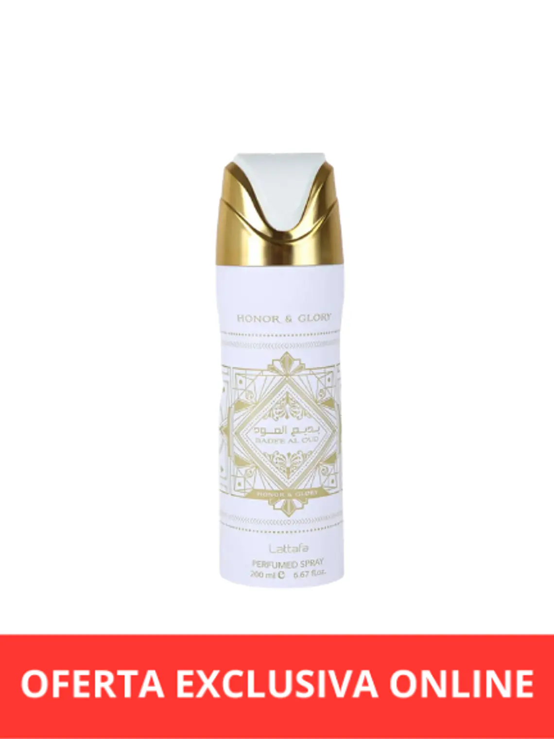 Lattafa Bade Al Oud Honor And Glory Body Spray 200 ML 1