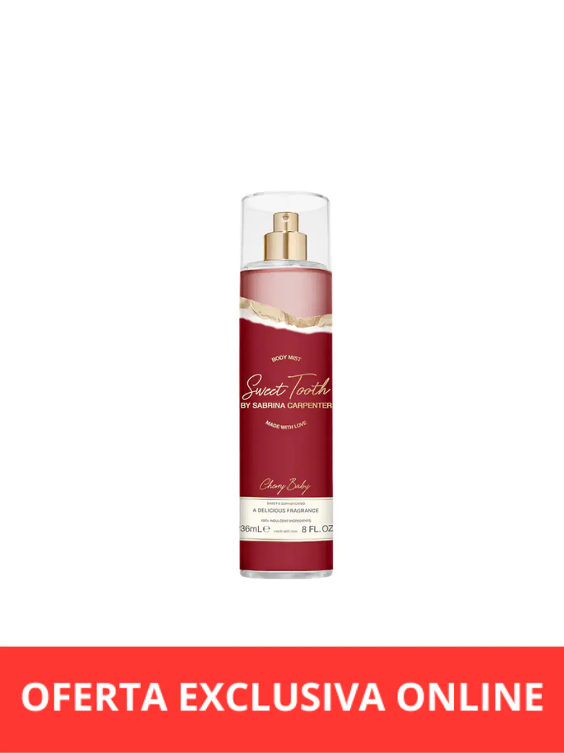 Sabrina Carpenter Cherry Baby Body Mist 236 ML 1