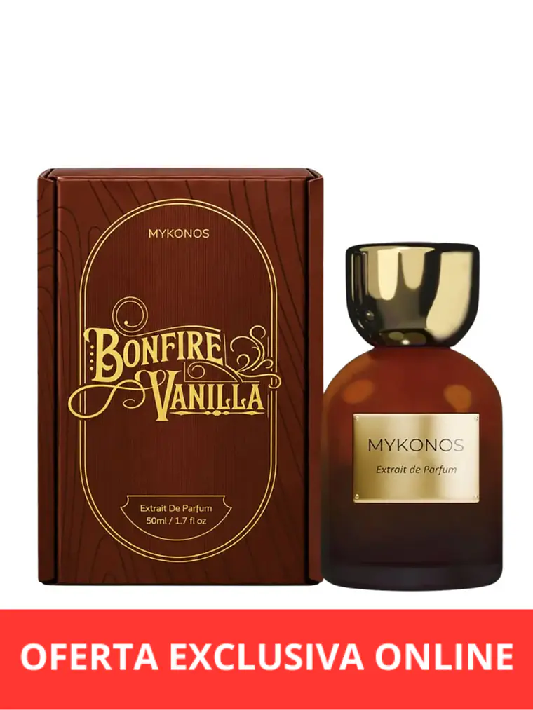 Mykonos Bonfire Vanilla Extrait de Parfum 50ml Unisex- By the fireplace 1