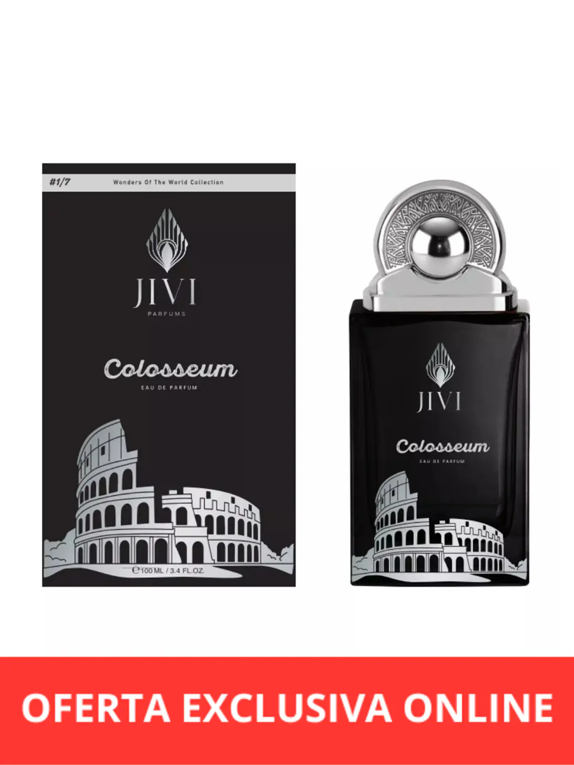 Colosseum Wow Jivi Parfums Edp 100 Ml Hombre - Inspirado de Carolina Herrera 212 Heroes Men 1