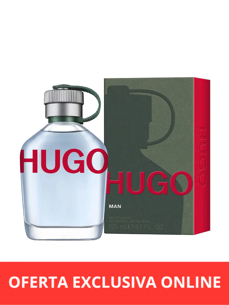 Hugo Boss Cantimplora Verde EDT 125 ML 1