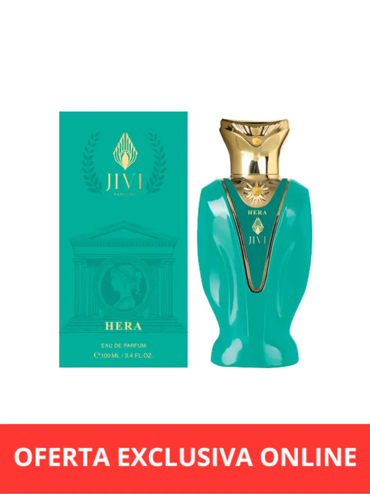 Hera Greek God Jivi Parfums Edp 100Ml Mujer - Inspirado de YSL Black Opium 1