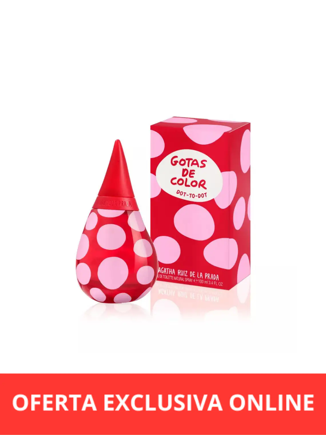 Perfume Agatha Ruiz de la Prada Gotas de Color Dot-To-Dot EDT 100 ml 1