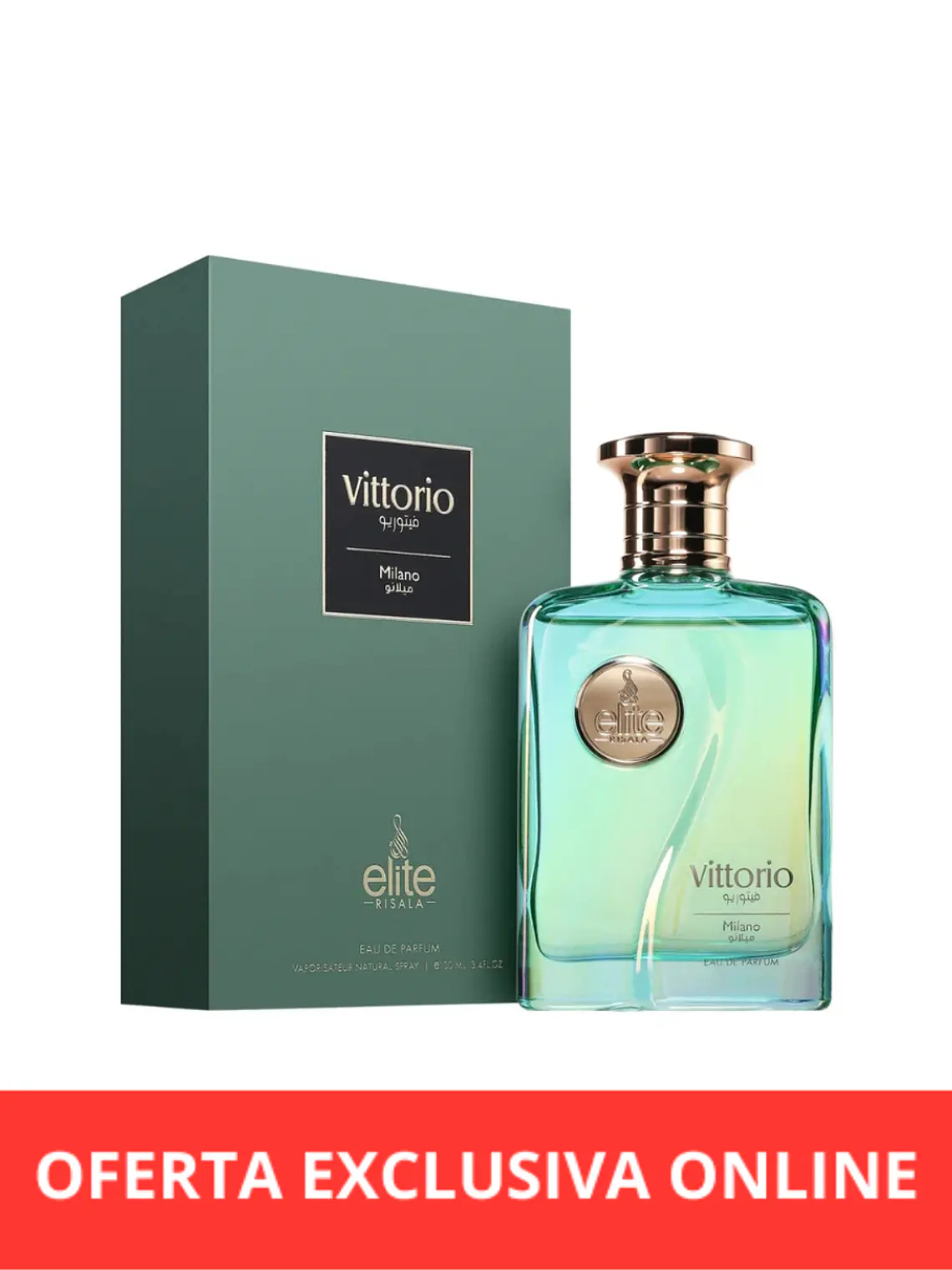 Risala Elite Vittorio Milano Edp 100 Ml Hombre (Stronger With You Amber) 1