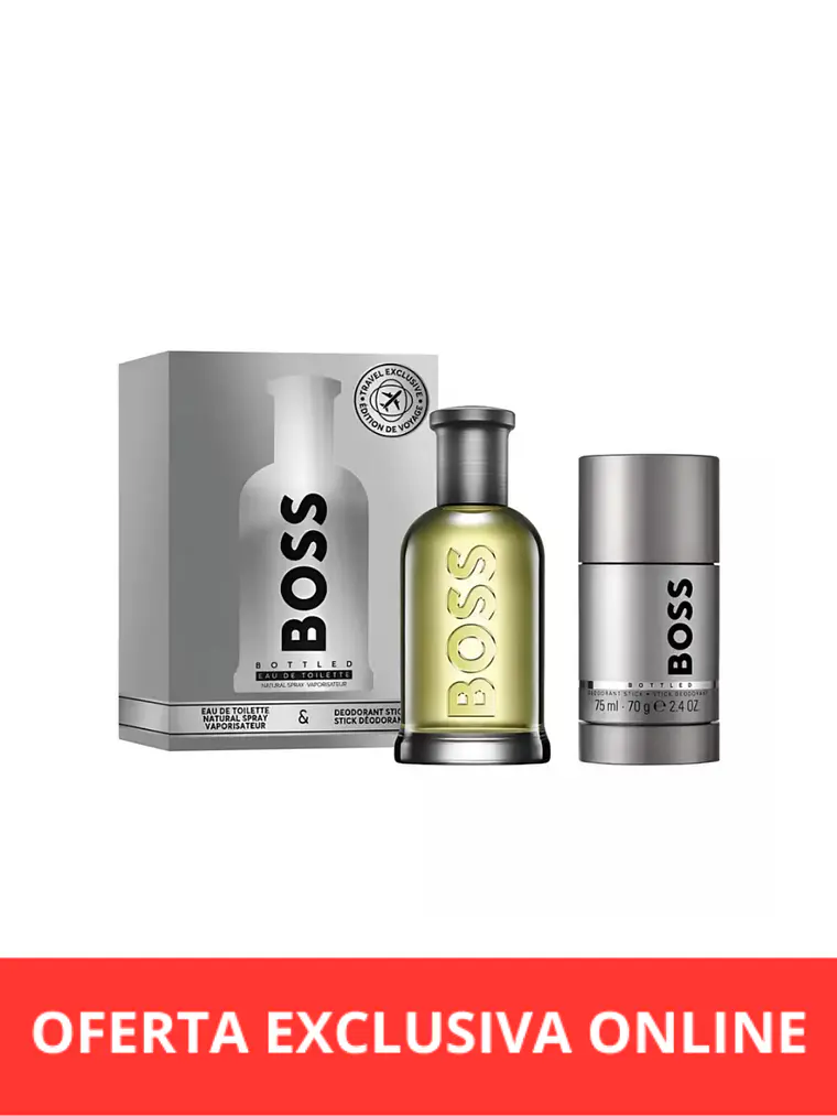 Set Boss Bottled EDT 100 ML + 75 ML Deodeorant Stick 1