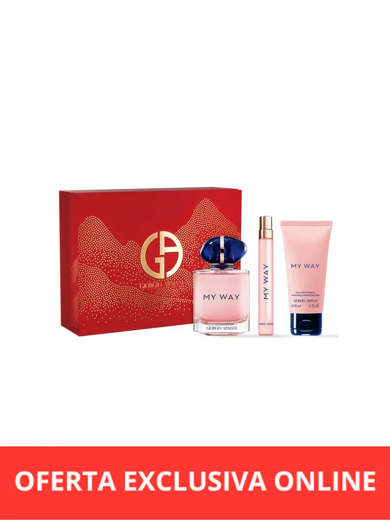 Set Giorgio Armani My Way EDP 90ml + 10ml + Body Lotion 50ml 1