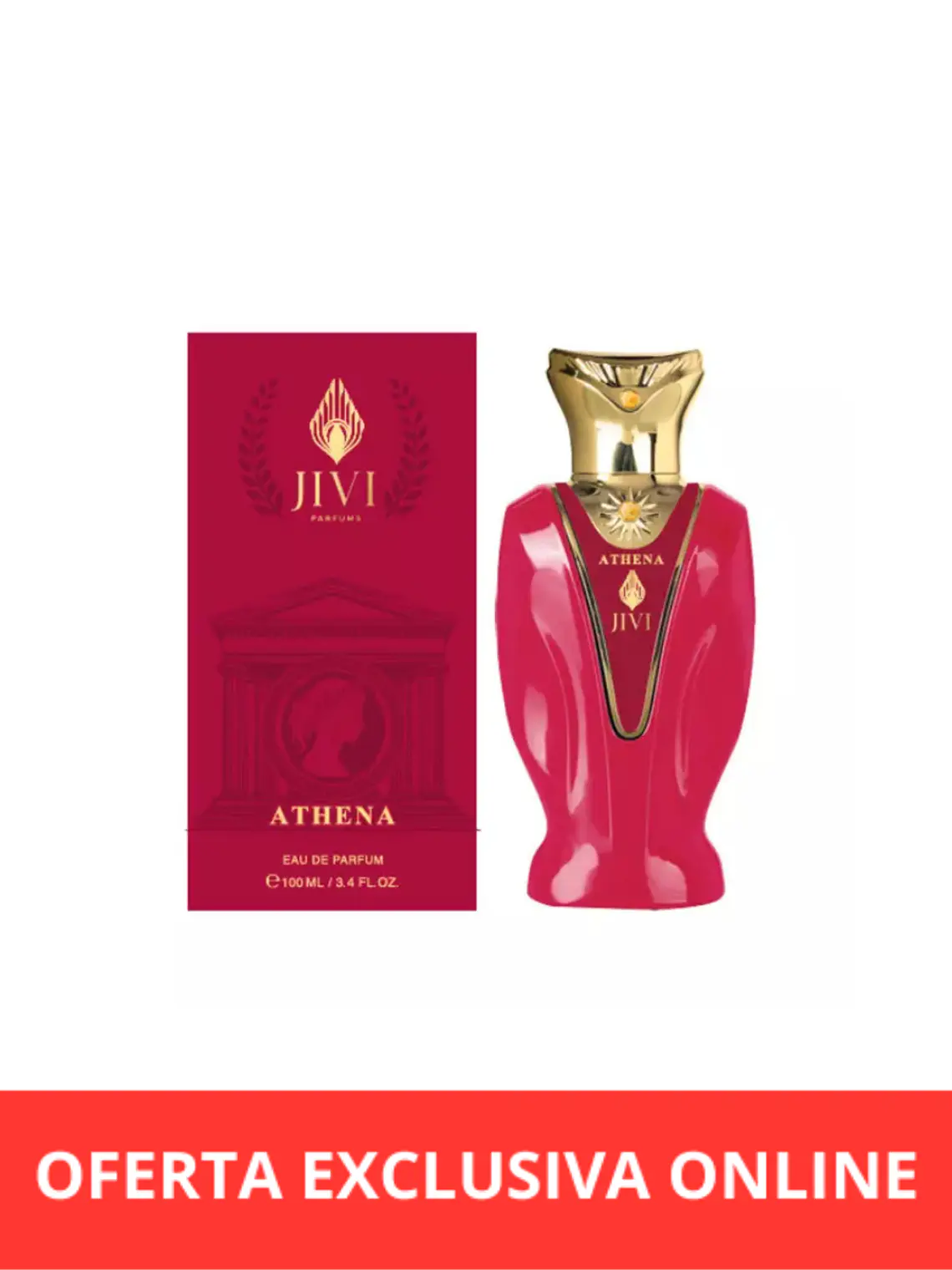 Athena Greek God Jivi Parfums Edp 100Ml Mujer - Inspirado de Women Valentino Donna Born in Roma intense 1
