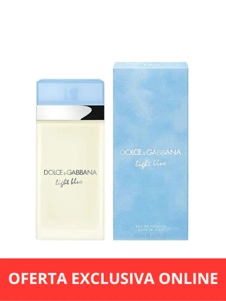 DOLCE & GABBANA LIGHT BLUE EDT 200 ML  1