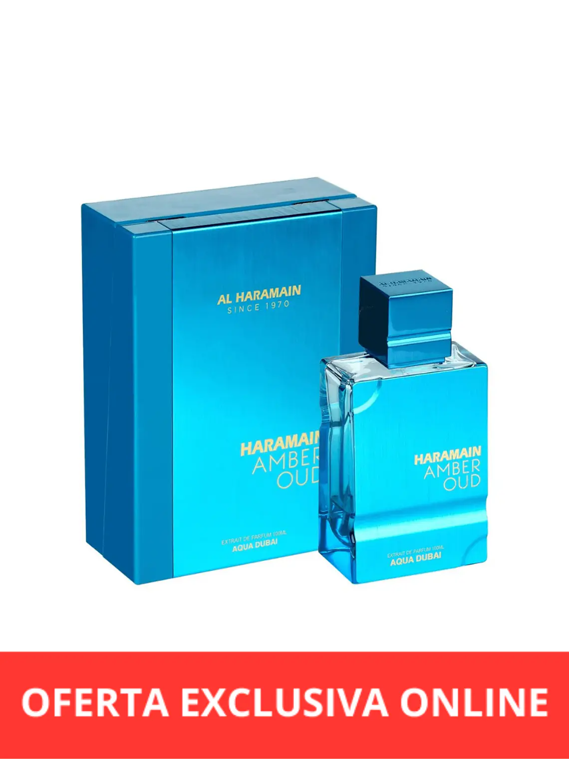 Al Haramain Amber Oud Aqua Dubai Extrait de Parfum 100 ML  1