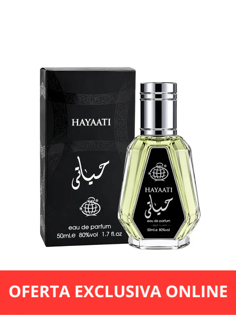 Perfume Hayaati EDP 50 ml de Fragrance World Unisex 1