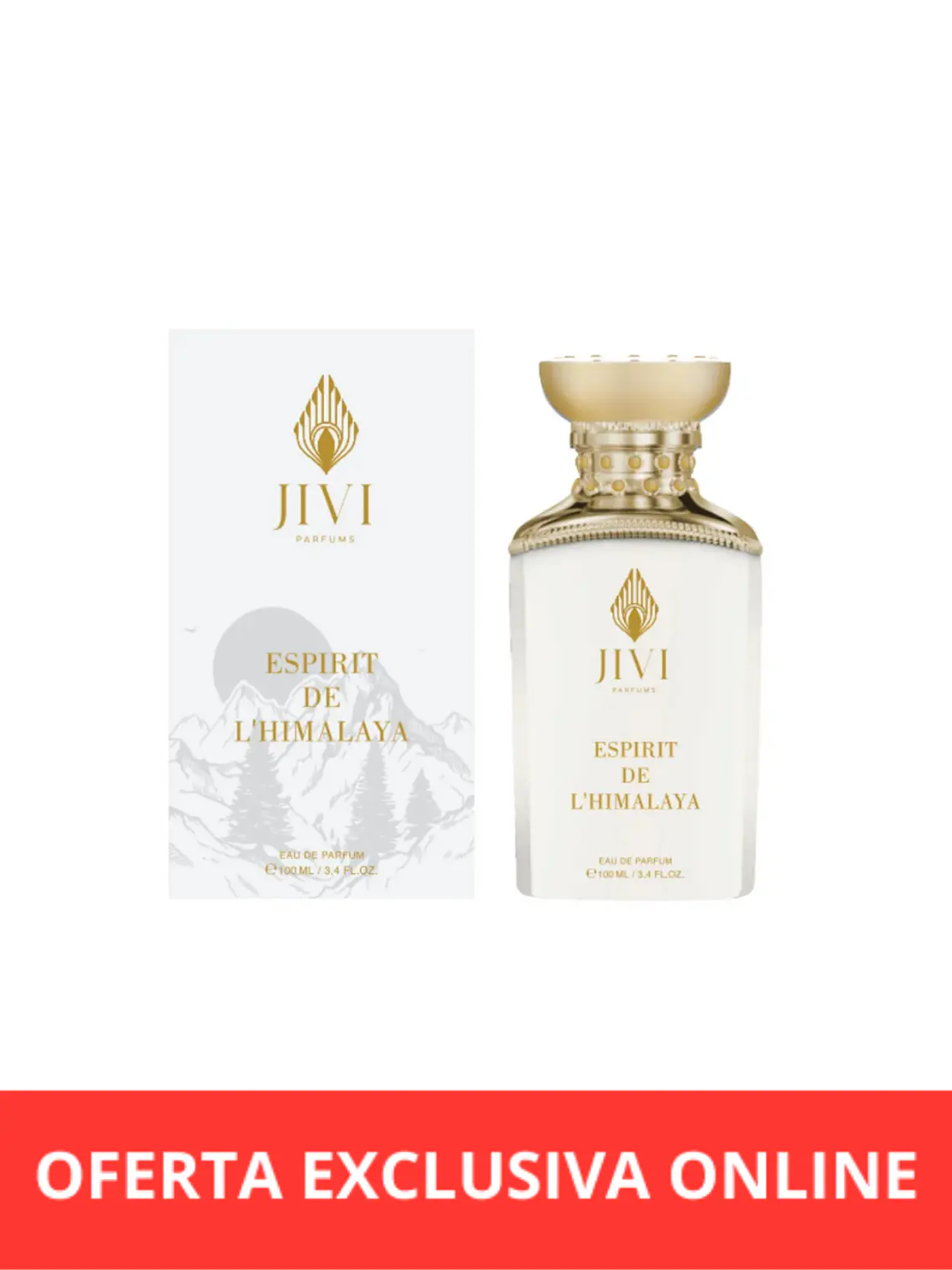 Jivi Parfums Espirit De L'Himalaya Places EDP 100 ml Mujer - Inspirado de Paco Rabanne Olympea 1