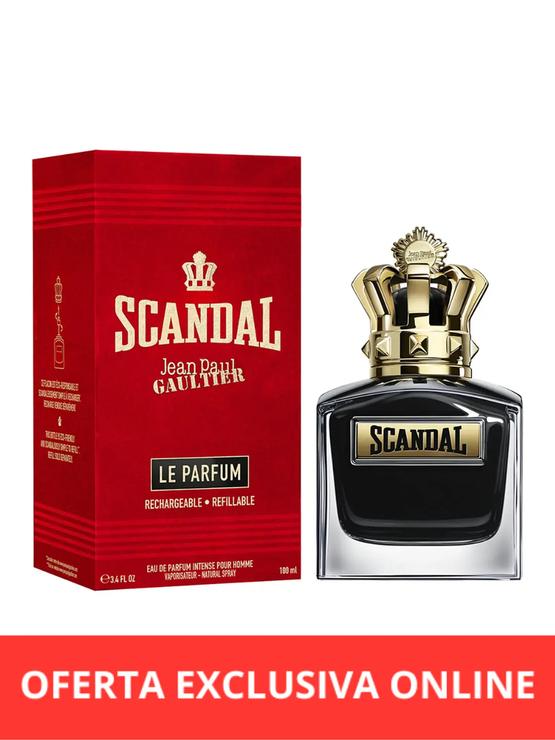 Perfume Hombre Scandal Pour Homme Le Parfum For Him Edp 100Ml Jean Paul Gaultier 1