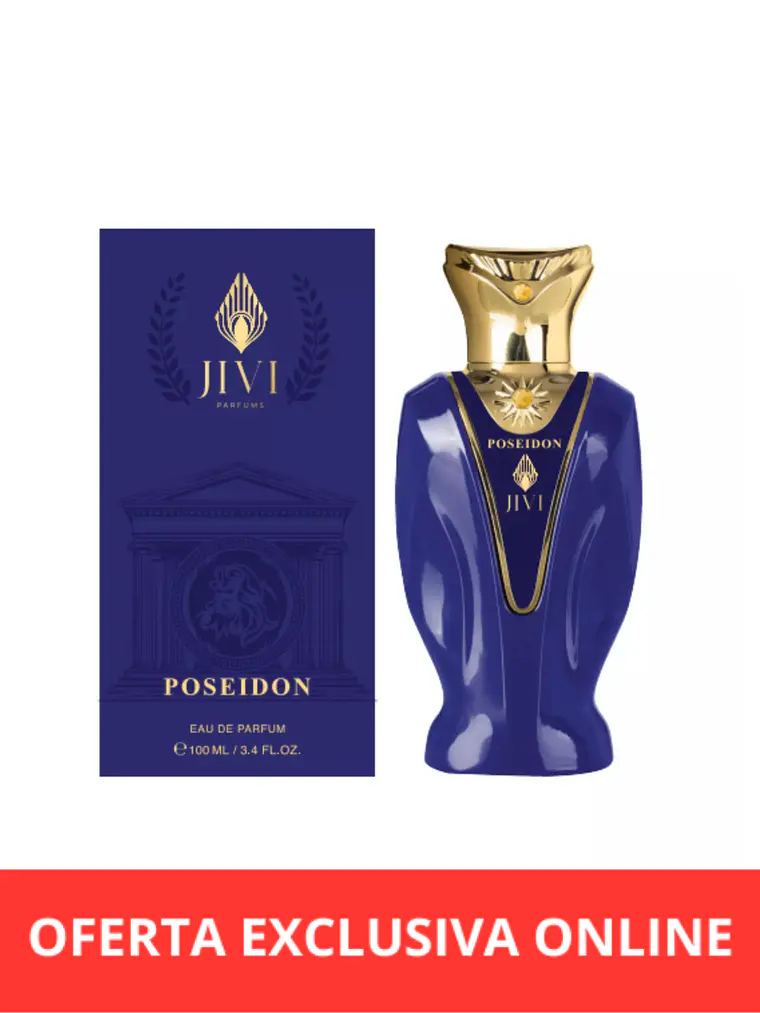 Jivi Parfums Poseidon Greek God EDP 100 ml Mujer - Inspirado de Versace Eros Flame 1
