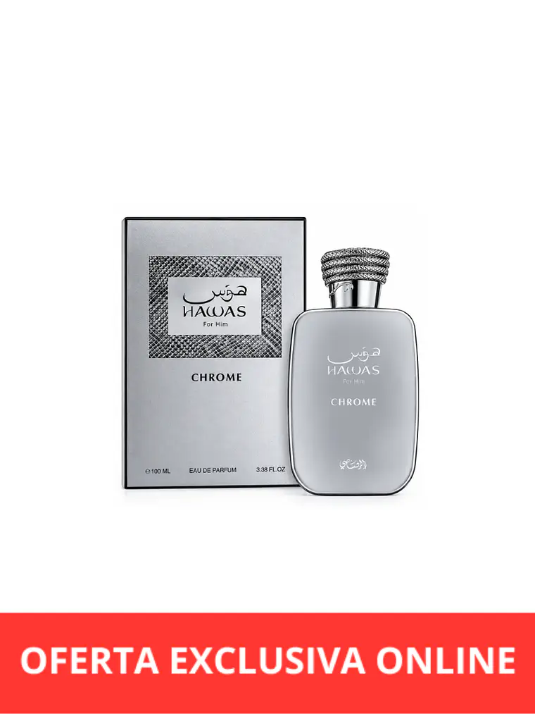 Rasasi Hawas Chrome EDP 100 ML (Dupe Xerjoff Erba Gold) 1