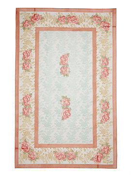 ORGANDY DOUBLE PEONIA TABLECLOTH