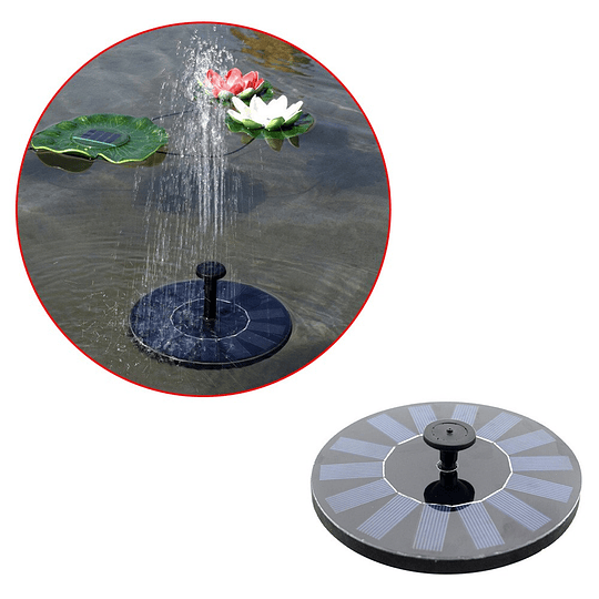 Fuente Solar Bomba De Agua Flotante Riego