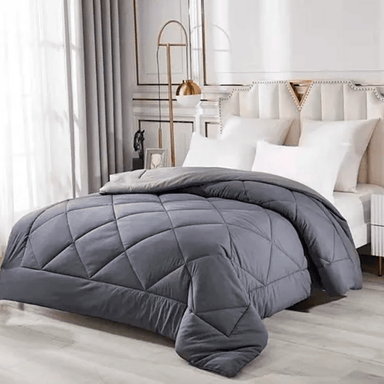 Plumón Edredon Nordico Cama Premium 100% Algodón