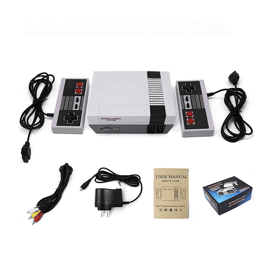 Consola Retro Tipo Clásico 620 Videojuegos 2 Controles