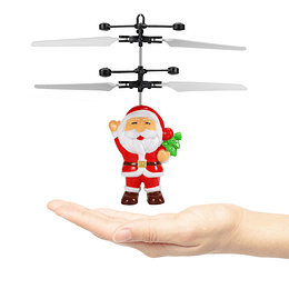 Volador Drone Mini Sensor Led Juguete Santa