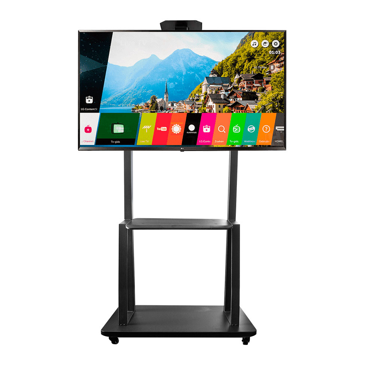 Rack Soporte Televisión 32 A 70 Pulgadas Ruedas