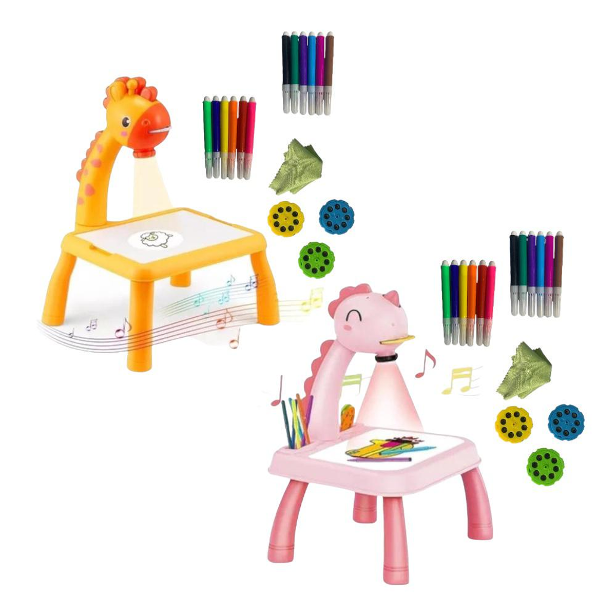 Mini Proyector Led Mesa Infantil Para Dibujo