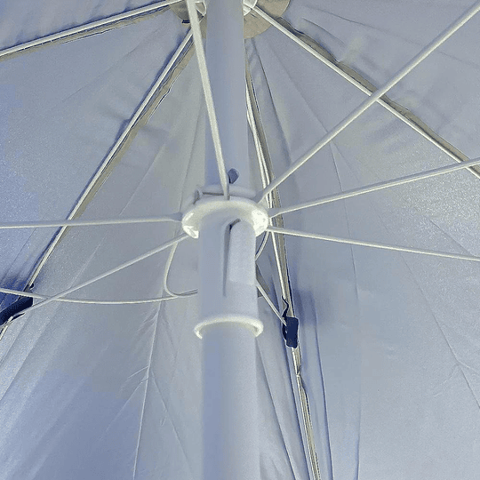 Quitasol Paragua Sombrilla Playero Protección Uv 150 Cm Palmeras