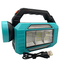 Linterna Led Solar Emergencia Recargable USB Portátil Alta Potencia  